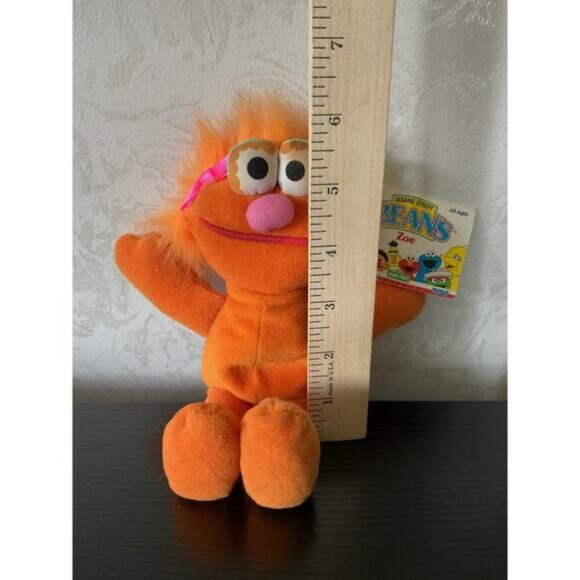 Sesame Street Stuffed Animal Plush Bundle 5 Ernie Bert Grover Zoe Abby - Picture 5 of 13